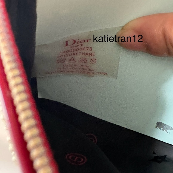 Christian Dior Beauty Cosmetic Pouch to Crossbody Bag Purse - Picture 6 of 6